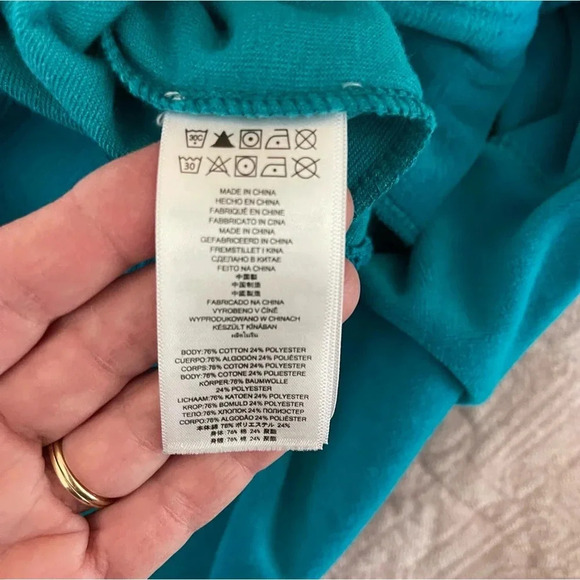 MICHAEL MICHAEL KORS Velvet Zip-Front Track Jacket in cobalt blue Y2K - Picture 10 of 10